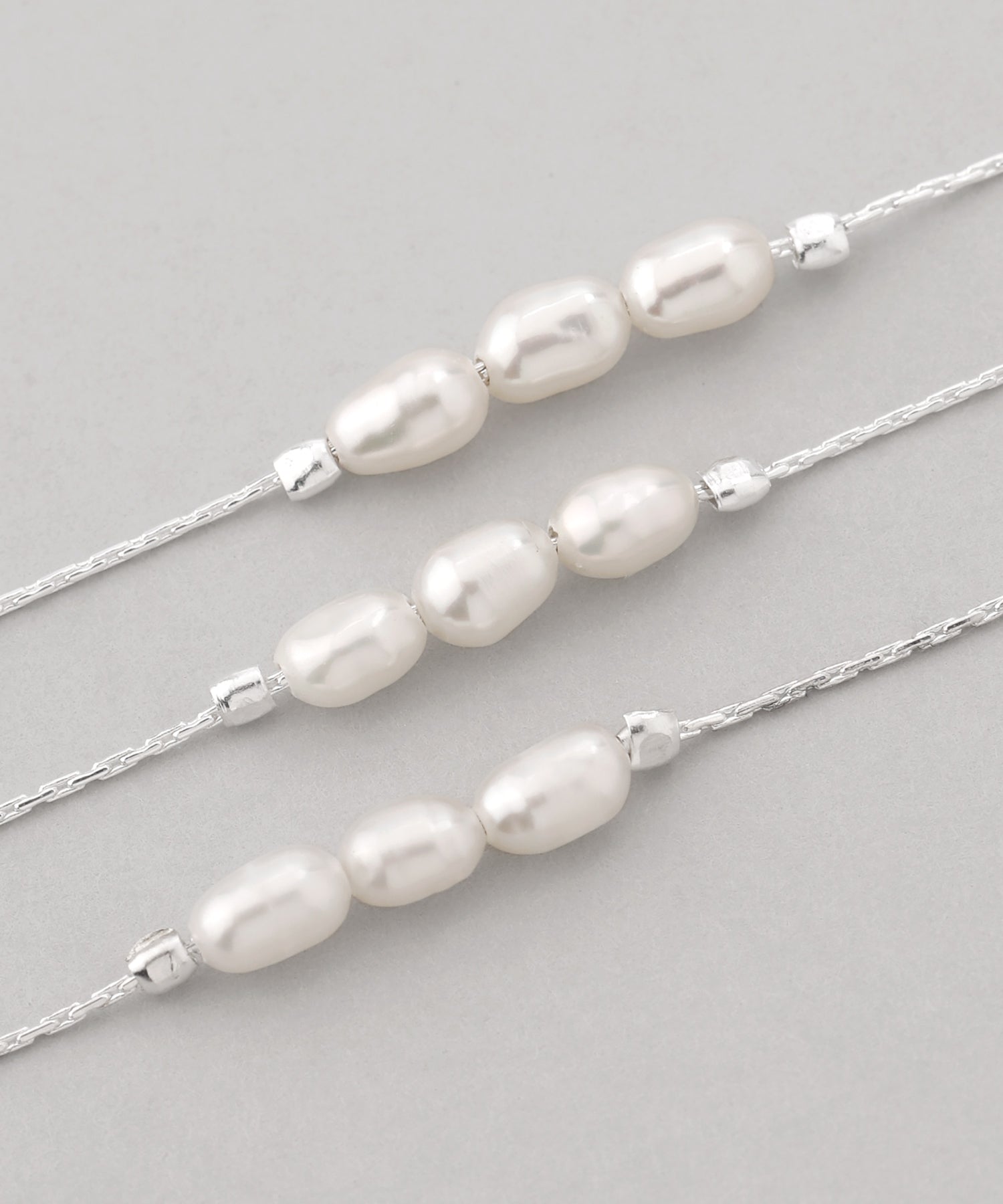 ANEMONE】3粒淡水パールネックレス[silver925]｜SANPO ONLINE(サンポー