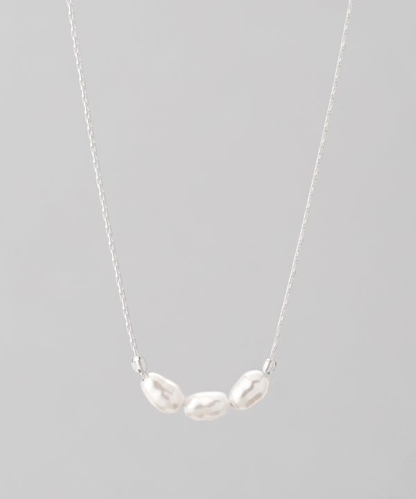 本日値下げ　新品　SV淡水真珠ガーネット三連ネックレス　オリジナル TASAKI 田崎真珠 淡水真珠 3連ネックレス – Mico宝飾店