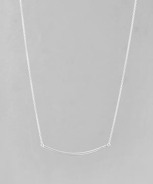 カーブバーネックレス[silver925]