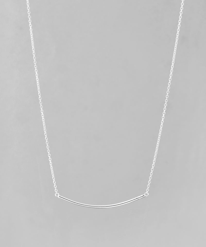カーブバーネックレス[silver925]
