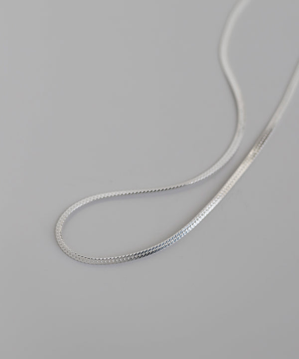 mimi33】チェーンネックレス[silver925][Basic]｜アネモネ・シエナロゼ