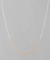 Combination Color Slim Chain Necklace [Silver 925] [Basic]