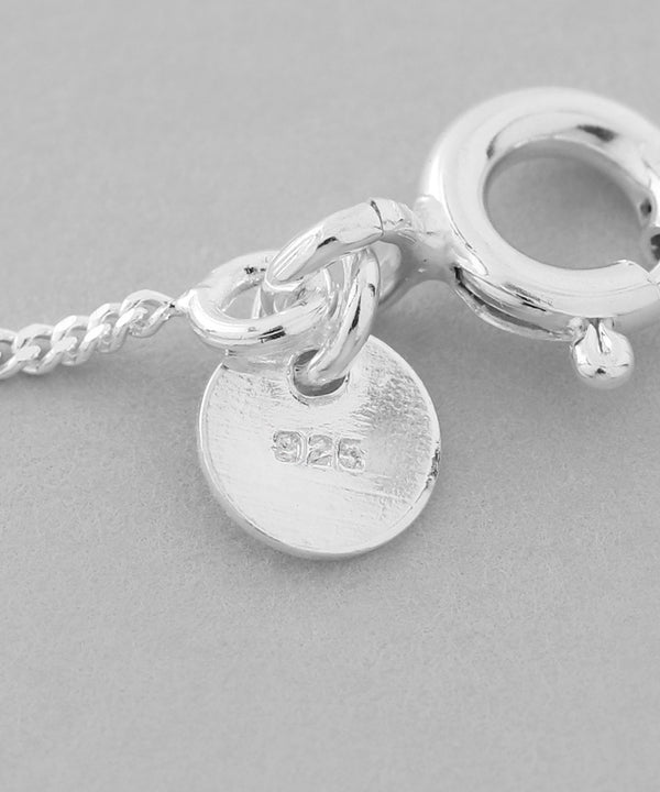 Combination Color Slim Chain Necklace [Silver 925] [Basic]
