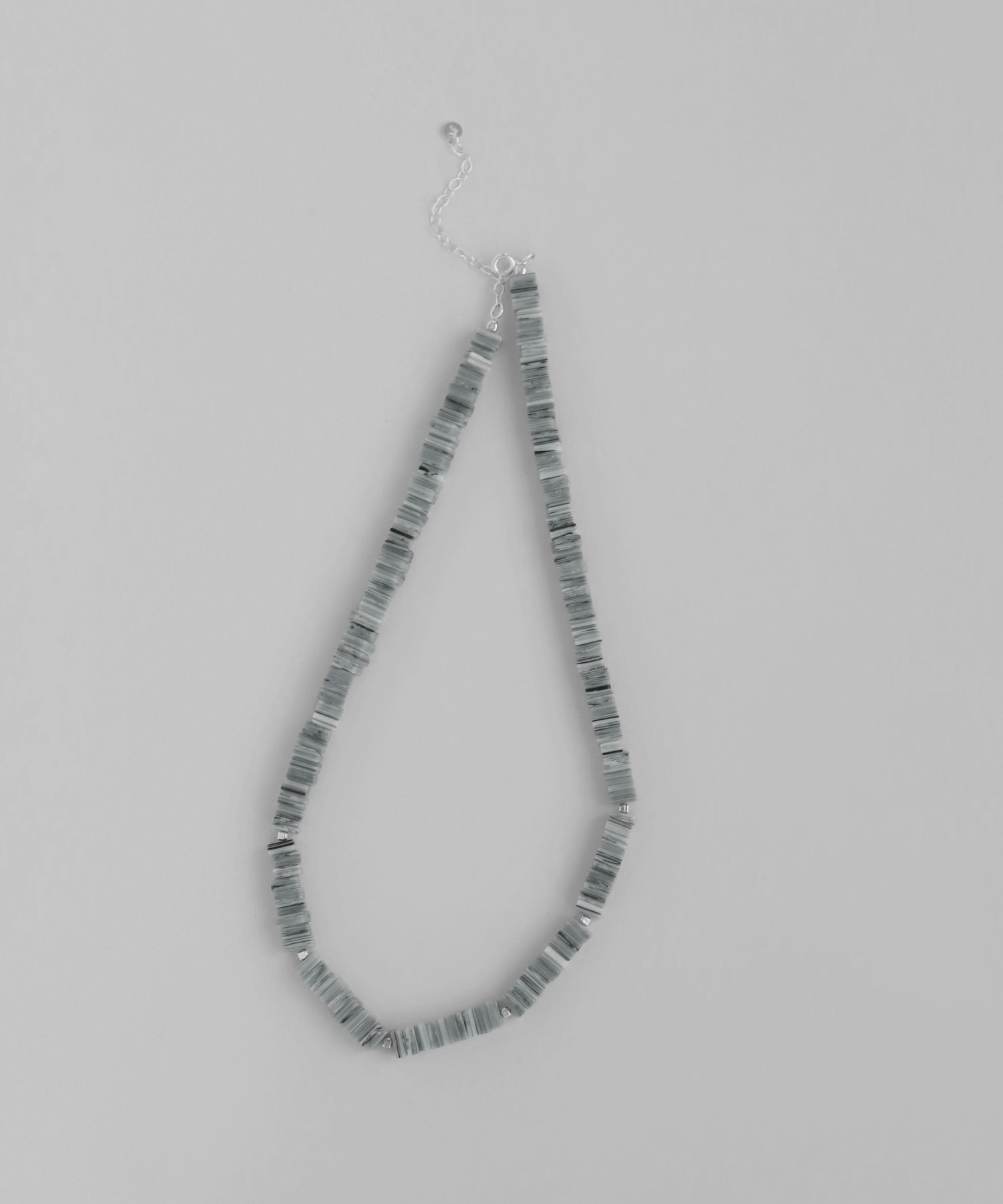 アクセサリー SB mimi33】スクエアストーンネックレス[silver925][Ownideal]｜アネモネ