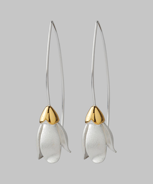 フローラピアス[silver925][Ownideal]