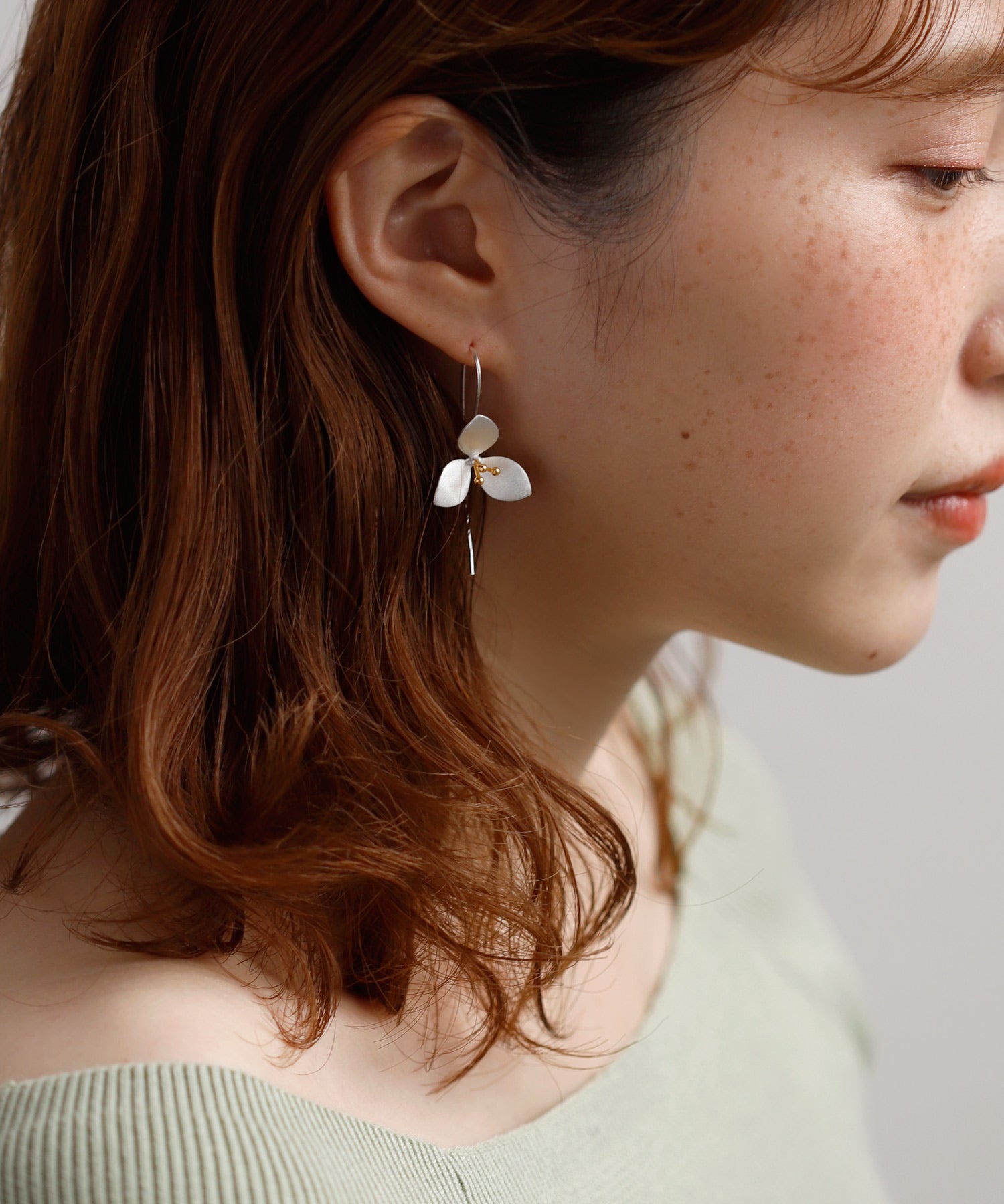 mimi33】フローラピアス[silver925][Ownideal]｜SANPO ONLINE(サンポー