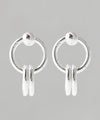 Circle earrings [silver925] [Ownideal]