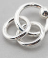 Circle earrings [silver925] [Ownideal]