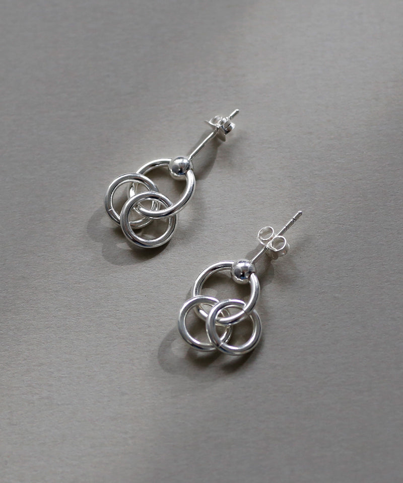 サークルピアス[silver925][Ownideal]