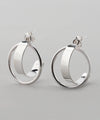 カール×サークルピアス[silver925][Ownideal]