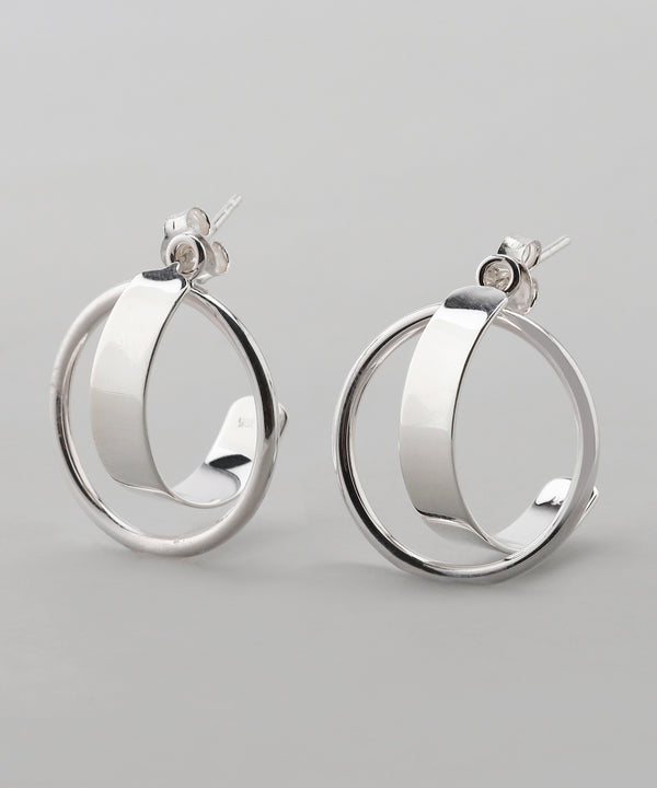 カール×サークルピアス[silver925][Ownideal]