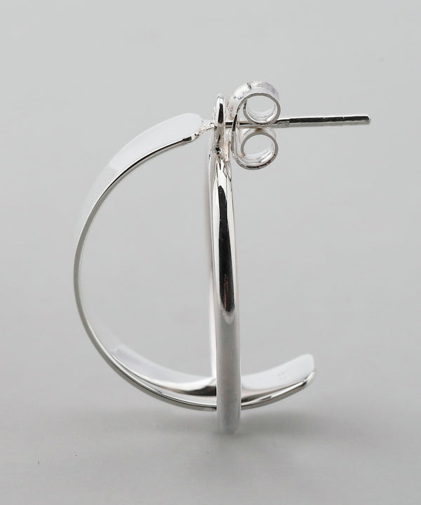 カール×サークルピアス[silver925][Ownideal]
