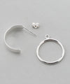カール×サークルピアス[silver925][Ownideal]
