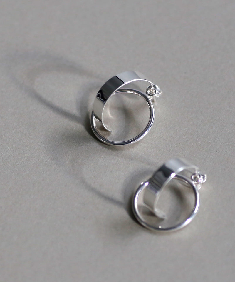 カール×サークルピアス[silver925][Ownideal]