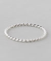 Slim Twist Rings [Set of 2] [Silver 925]