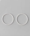 Slim Twist Rings [Set of 2] [Silver 925]