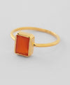 Natural stone ring [silver925] [Sheerchic]