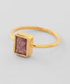 Natural stone ring [silver925] [Sheerchic]