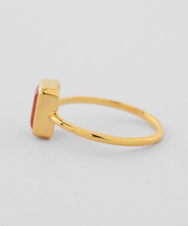 Natural stone ring [silver925] [Sheerchic]