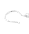 Combination Color Flower Hook Earrings [Silver 925] [Sheerchic]