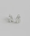 ビジューフープピアス[silver925][Sheerchic]