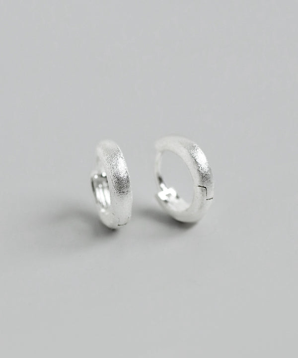 マットフープピアス[silver925][Basic]