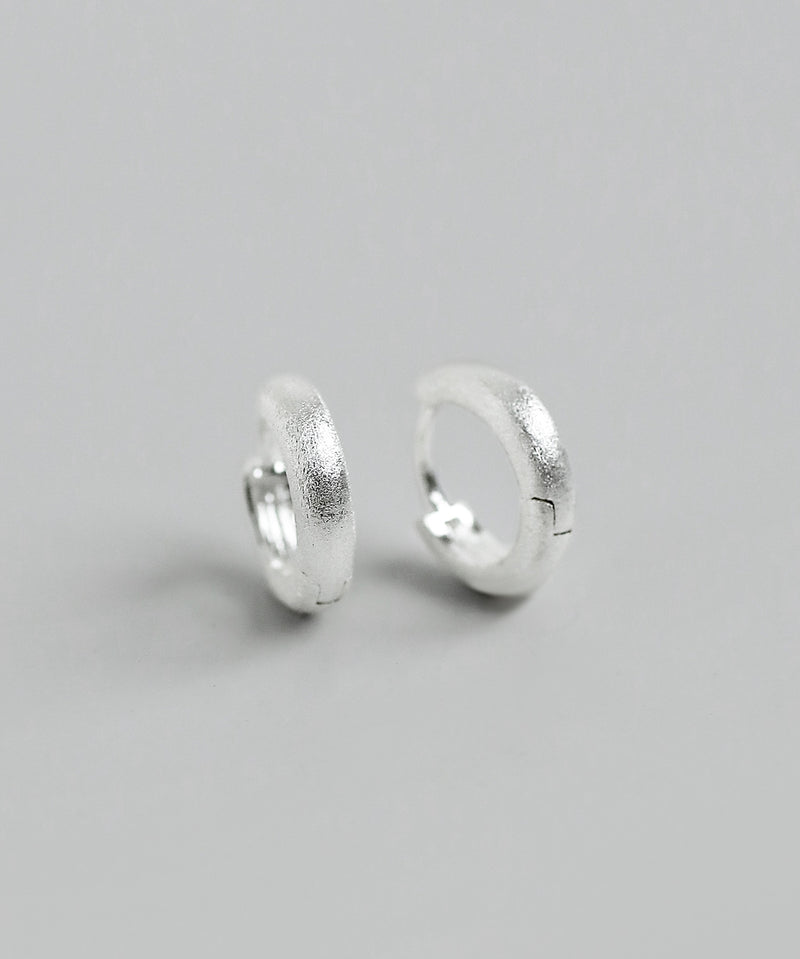 マットフープピアス[silver925][Basic]