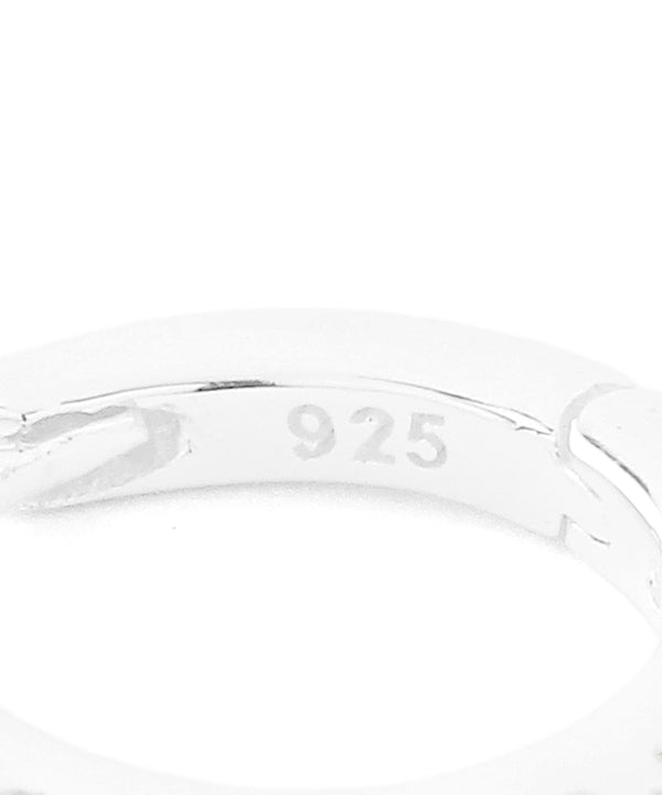 天然石フープピアス[silver925][Basic]