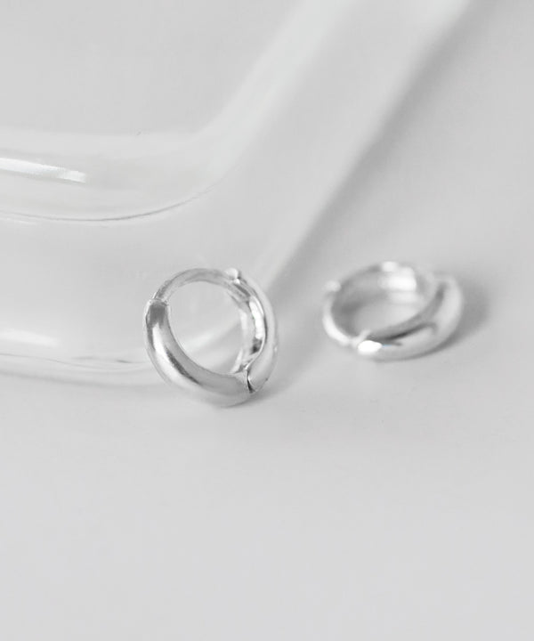 メタルミニフープピアス[silver925]