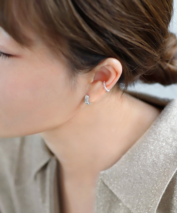 メタルフープピアス[silver925]