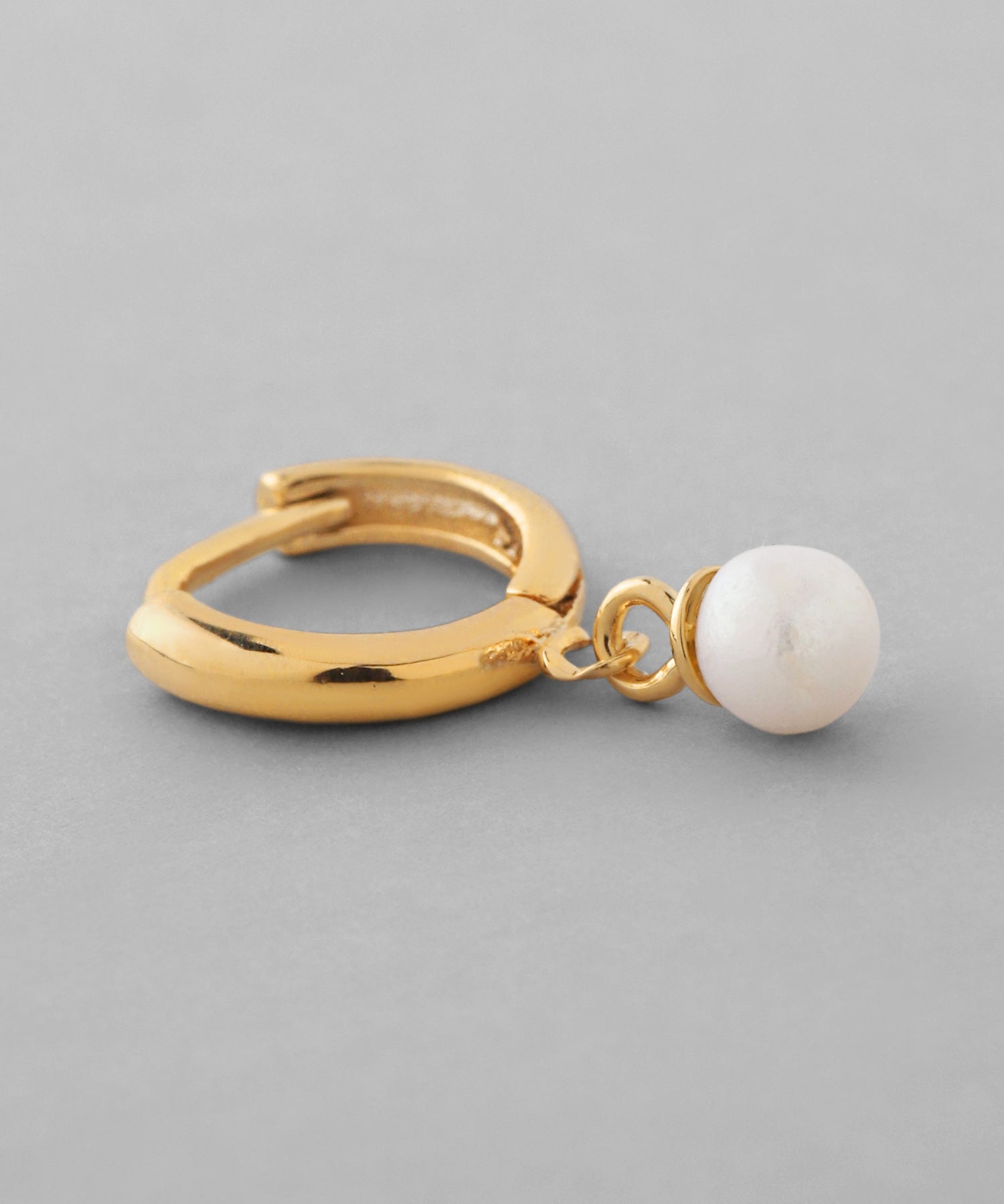 ANEMONE】パールフープピアス[silver925]｜アネモネ・シエナロゼ