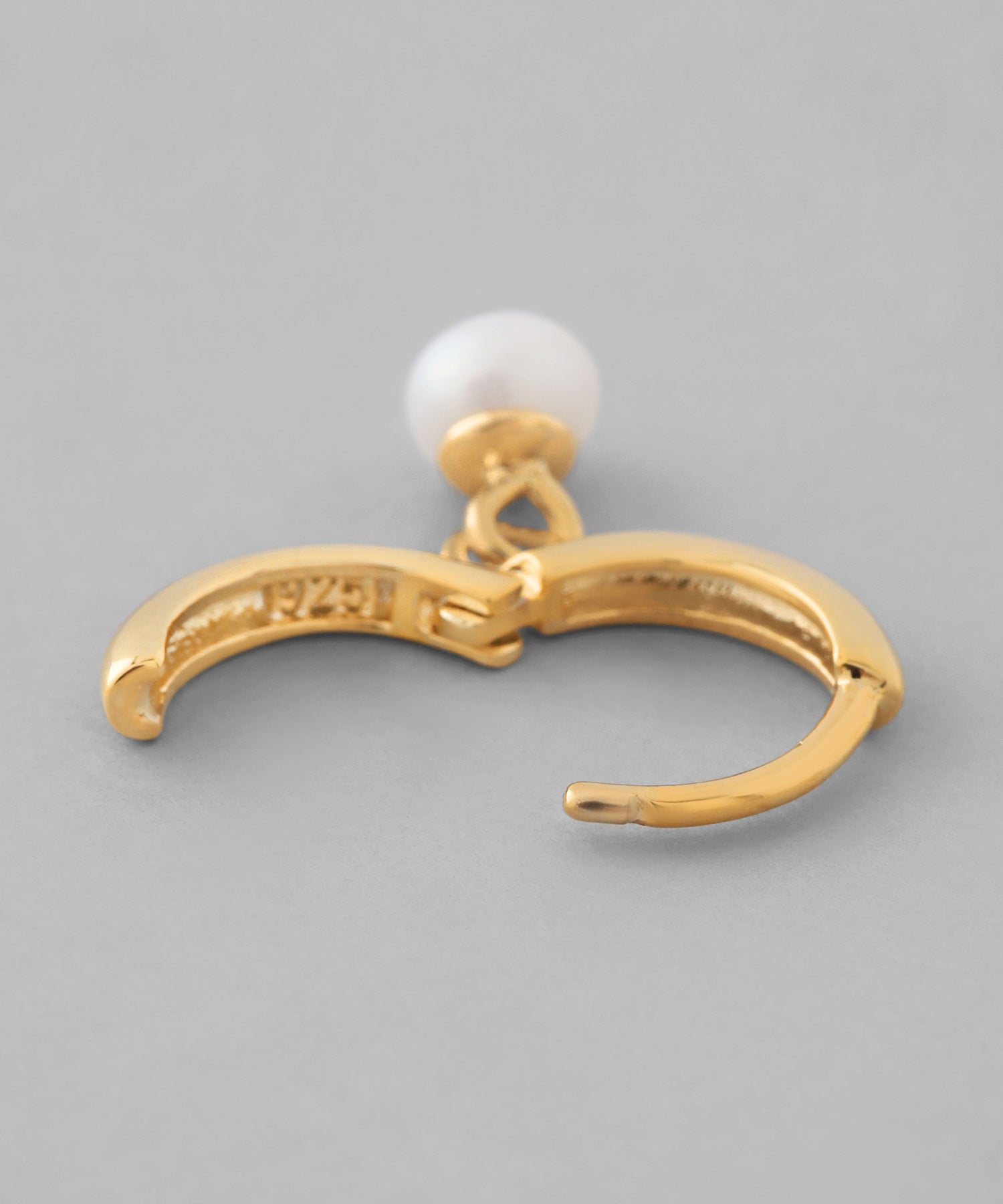 ANEMONE】パールフープピアス[silver925]｜アネモネ・シエナロゼ