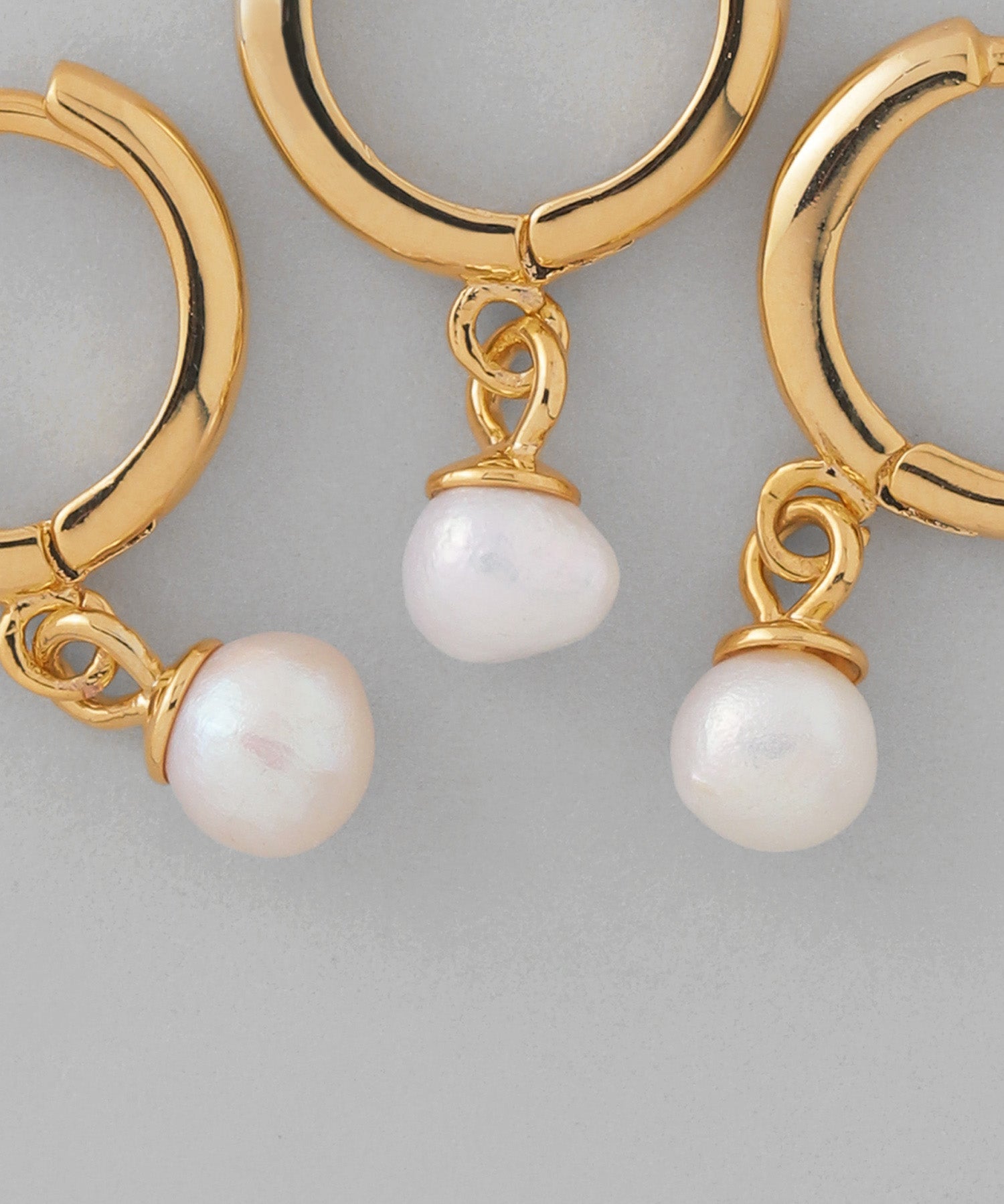 ANEMONE】パールフープピアス[silver925]｜アネモネ・シエナロゼ