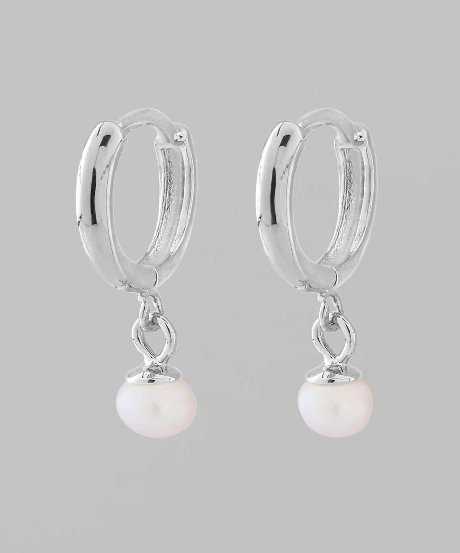 ANEMONE】パールフープピアス[silver925]｜アネモネ・シエナロゼ