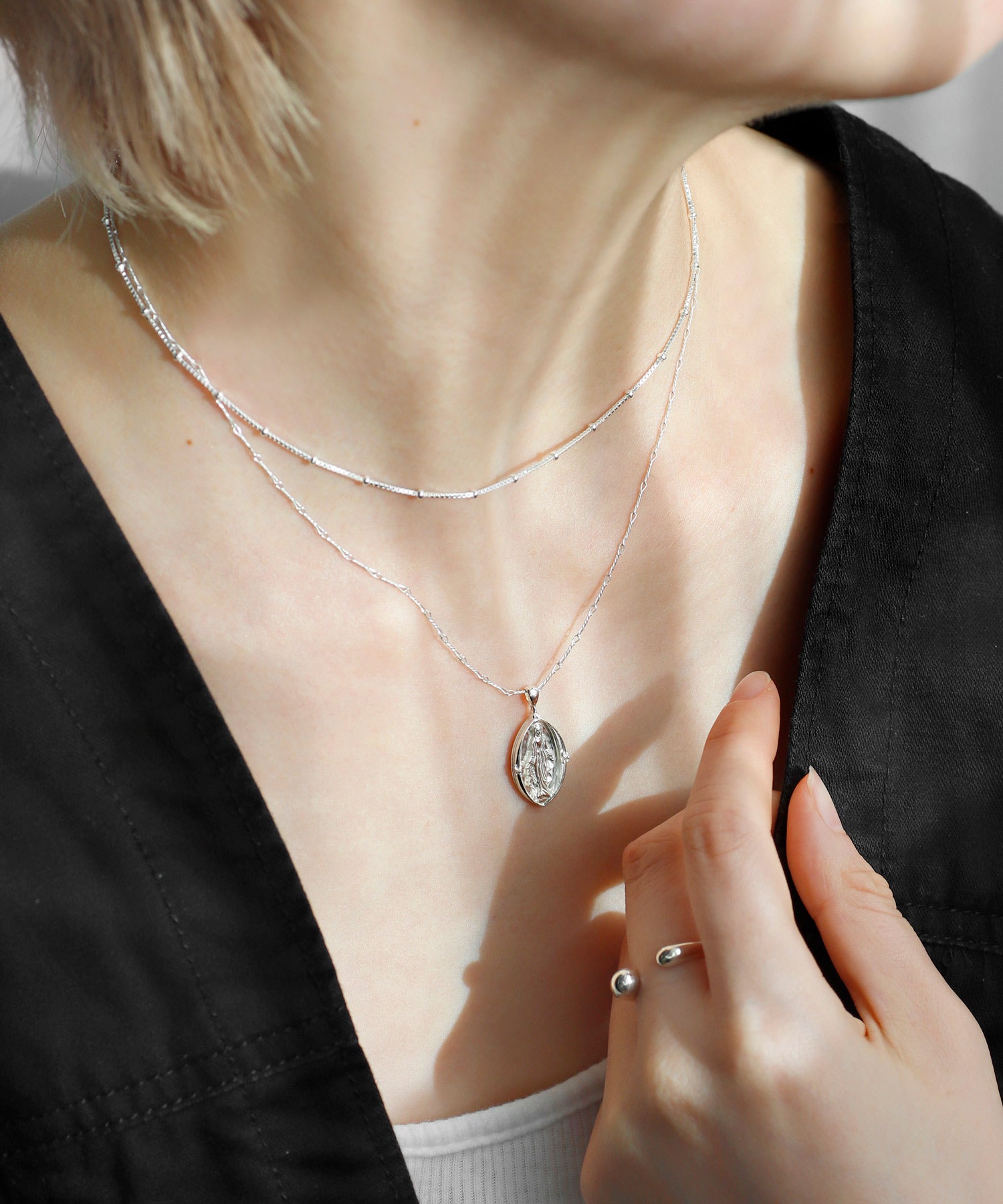 ANEMONE】マリアネックレス[silver925]｜SANPO ONLINE(サンポーオンライン)