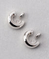 Curl earrings [C] [Silver plating]