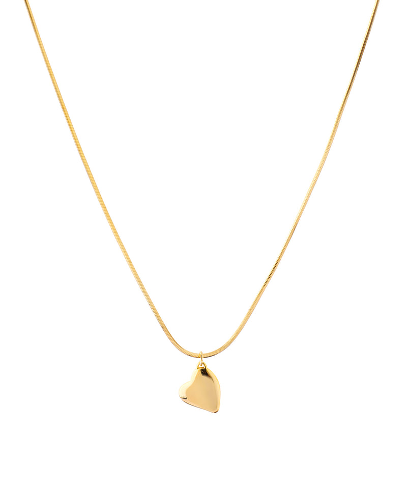 メタルハートネックレス