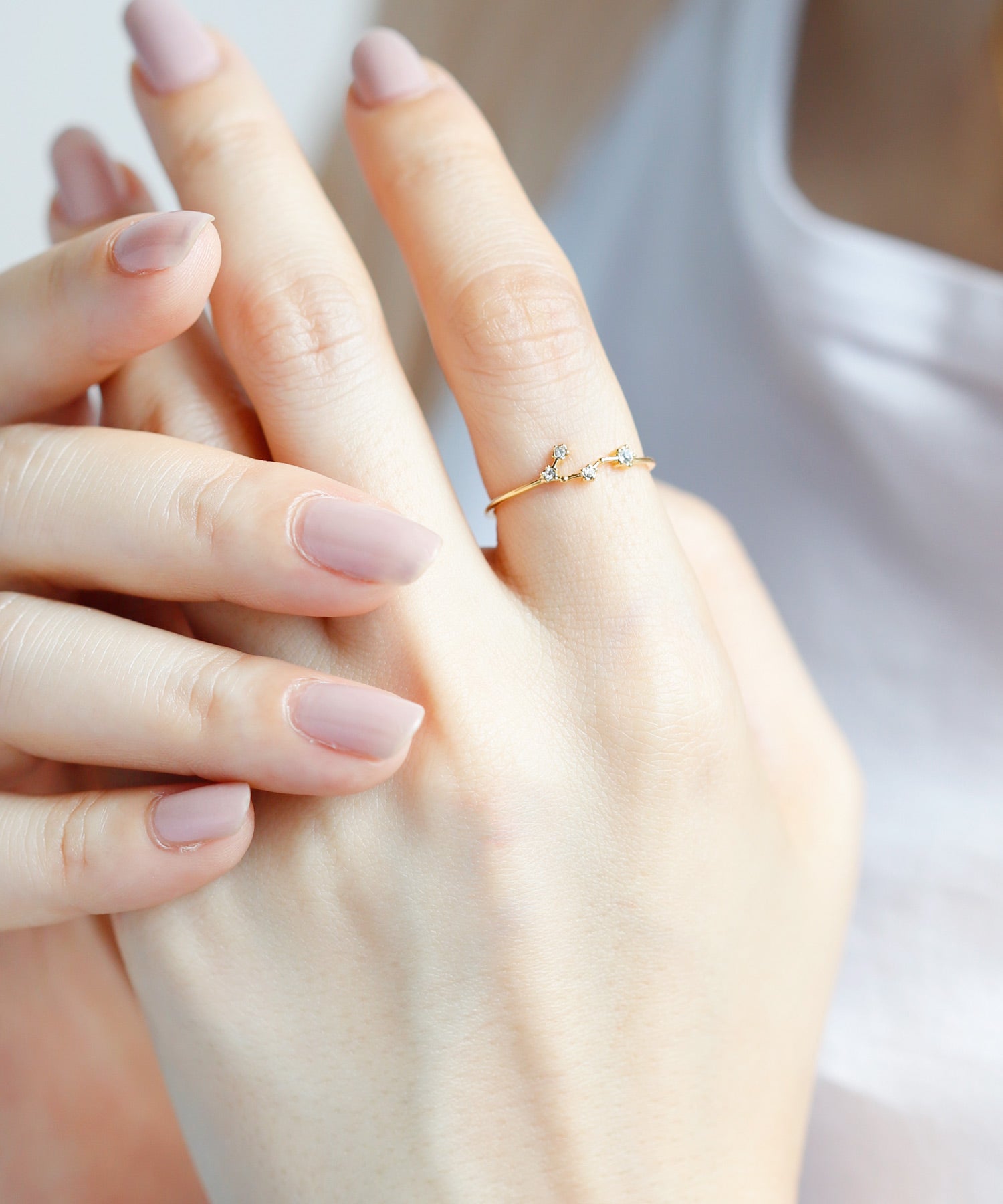 ANEMONE】ビジューが紡ぐ星座リング｜SANPO ONLINE(サンポーオンライン)