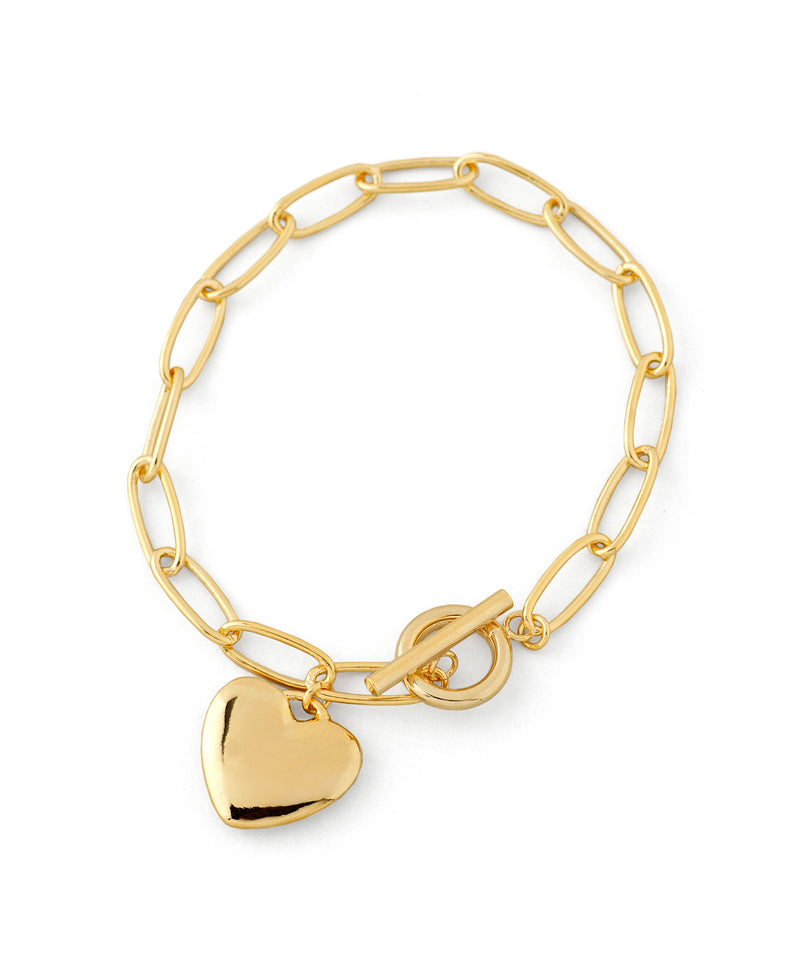 メタルハートマンテルブレスレット