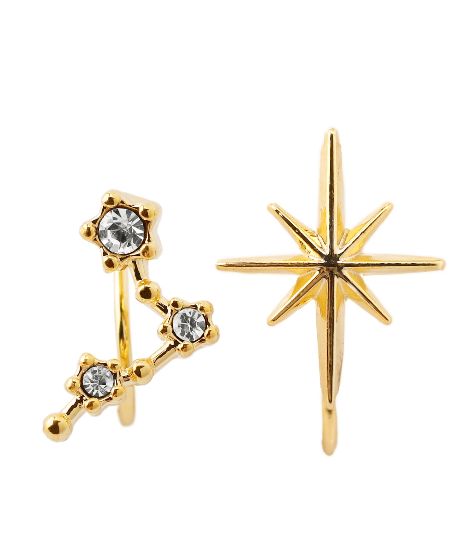 ANEMONE】ビジューが紡ぐ星座イヤリング｜SANPO ONLINE(サンポー