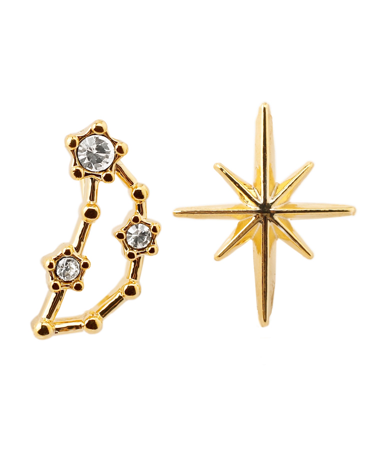 ANEMONE】ビジューが紡ぐ星座ピアス｜SANPO ONLINE(サンポーオンライン)