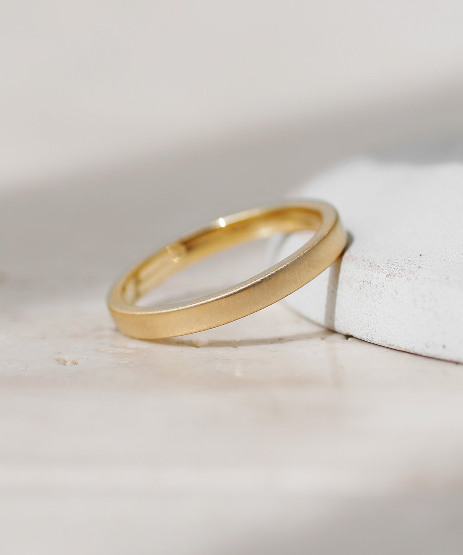 ANEMONE】マットメタルピンキーリング｜アネモネ・シエナロゼ