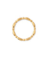 Dot metal pinky ring