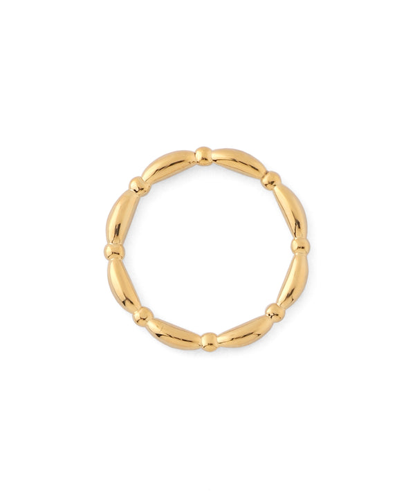 Dot metal pinky ring