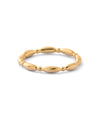 Dot metal pinky ring