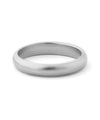 3-bead x matte metal pinky ring