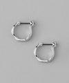 Wave Hoop Earrings [Basic]