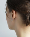 Wave Hoop Earrings [Basic]