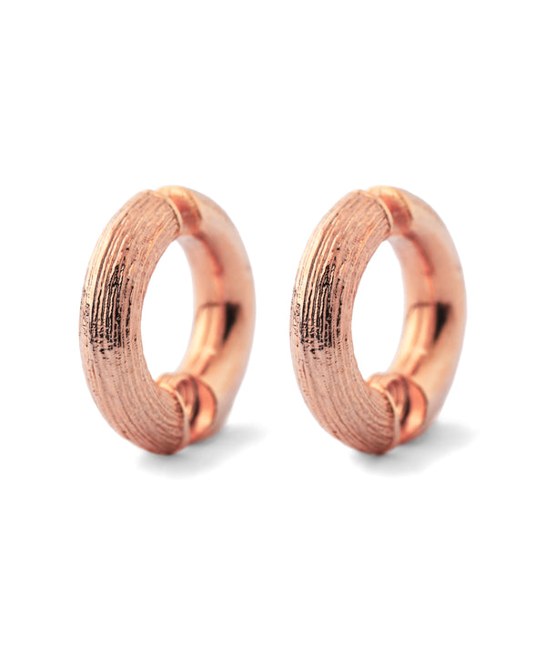 Half Satina Clutch Earrings