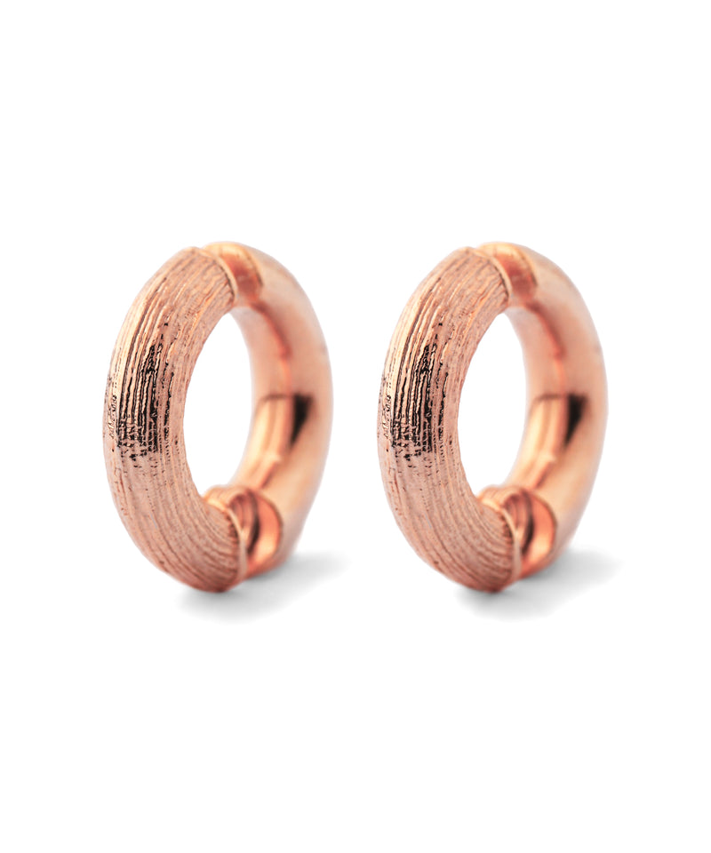 Half Satina Clutch Earrings